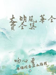 大明风华全集免费全集