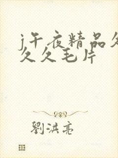 j午夜精品久久久久毛片
