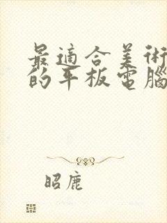 最适合美术生用的平板电脑是哪个款