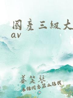 国产三级大尺度av