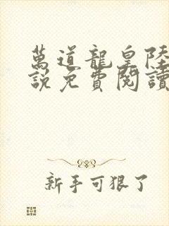 万道龙皇陆鸣小说免费阅读笔趣阁