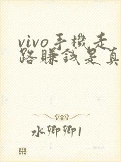 vivo手机走路赚钱是真是假