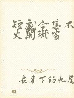 短剧合集不在灯火阑珊处
