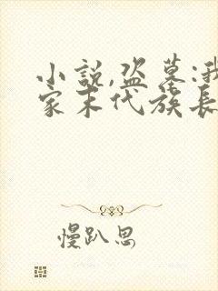 小说,盗墓:我家末代族长是小哥