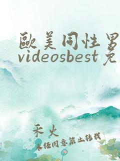 欧美同性男同志videosbest免费
