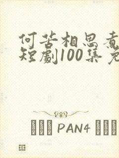 何苦相思煮余年短剧100集免费观看