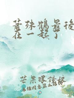 萧殊鹤最后和谁在一起了