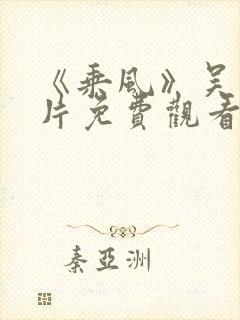 《乘风》吴京全片免费观看