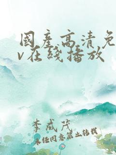 国产高清免费av在线播放