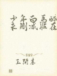 少年白马醉春风未删减版在线观看