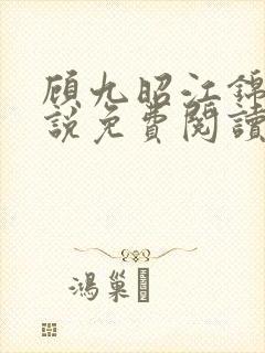 顾九昭江锦禾小说免费阅读最新章节