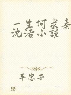 一生何求秦菲雪沈浩小说