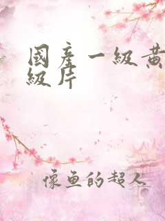 国产一级黄色一级片