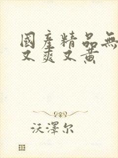 国产精品无遮挡又爽又黄