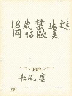 18岁禁止进的网站欧美