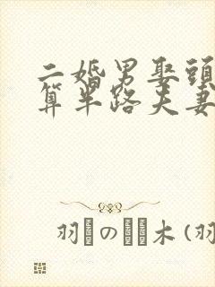 二婚男娶头婚女算半路夫妻吗