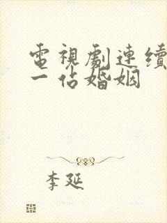 电视剧连续剧下一站婚姻