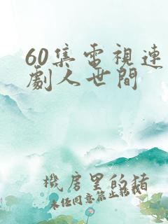 60集电视连续剧人世间