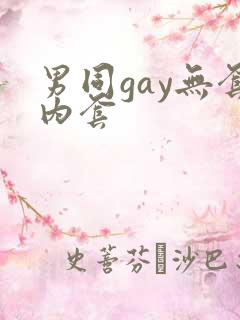 男同gay无套内套
