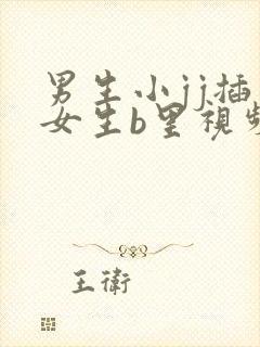 男生小jj插入女生b里视频