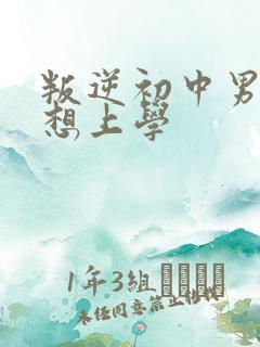 叛逆初中男孩不想上学