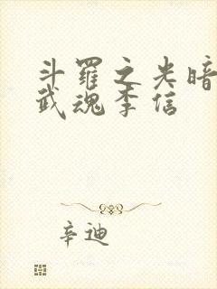 斗罗之光暗双生武魂李信