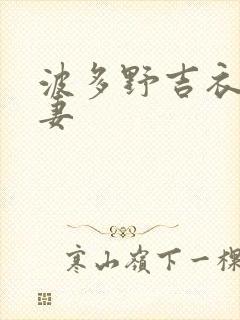 波多野吉衣的人妻