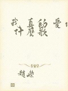 我 真的 爱你 什么歌