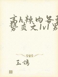 高h辣肉各种姿势爽文1v1男男