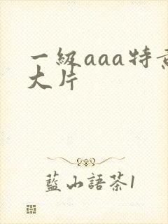 一级aaa特黄大片