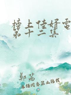 榜上佳婿电视剧第十二集