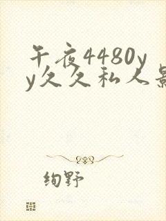 午夜4480yy久久私人影院