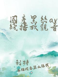 国产黑丝av在线播放观看