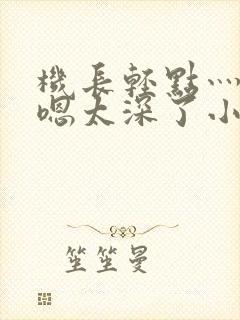 机长轻点灬太粗嗯太深了小说