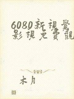 6080新视觉影视免费观看电视剧