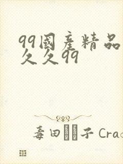 99国产精品久久久99