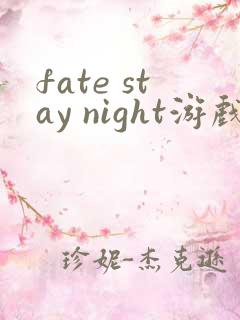 fate stay night游戏攻略