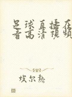 足球直播在线观看高清视频