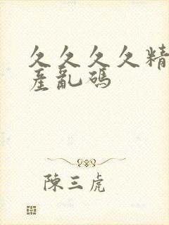 久久久久精品国产乱码