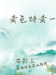 黄色特黄一级片