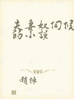 夫妻奴伺候主人的小说