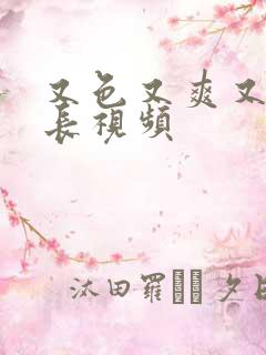 又色又爽又黄的长视频