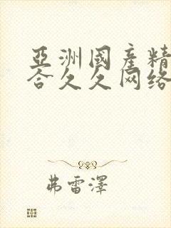 亚洲国产精品综合久久网络