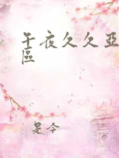 午夜久久亚洲一区