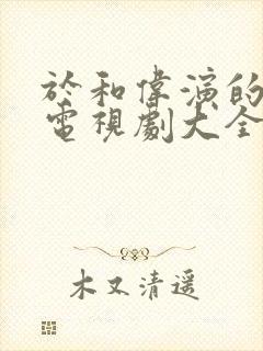 于和伟演的谍战电视剧大全集