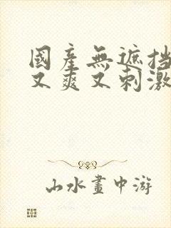 国产无遮挡又黄又爽又刺激的视频