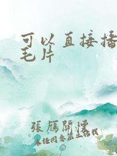 可以直接播放的毛片