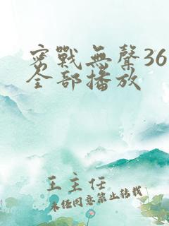 密战无声36集全部播放