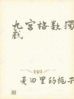 九宫格数独题游戏