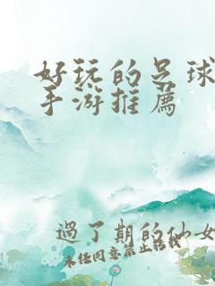 好玩的足球卡牌手游推荐